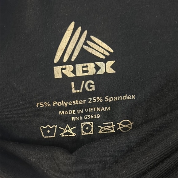 RBX Classic Black Activewear - Picture 2 of 4
